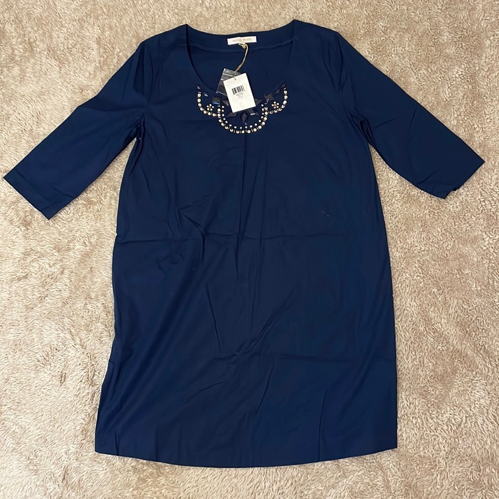 NWT Rosie Pope Anna Dress - Blue Medium